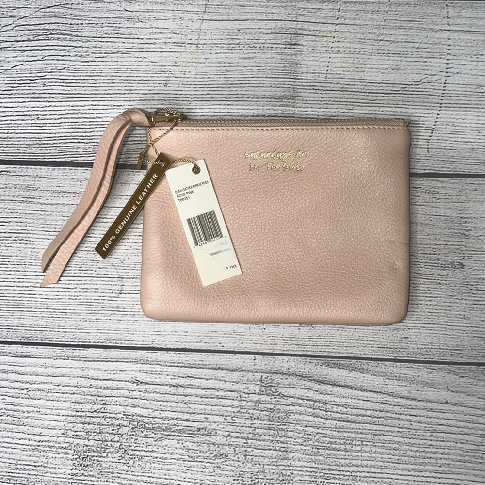 🔹 Aimee Kestenberg Leather Cosmetic Bag